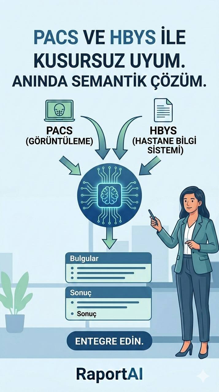PACS ve HBYS Entegrasyon Diyagrami